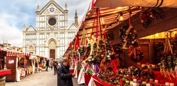 Best Christmas Markets in Europe - Florence is Near the Piazza Santa Croce