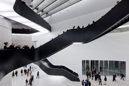 10 Best Art Galleries Around the World - Maxxi is Located in Rome With Black And White Interior Design