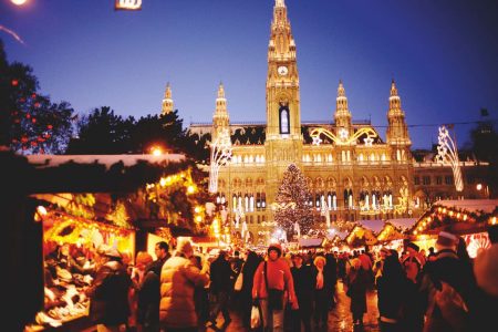 Best Christmas Markets in Europe - Vienna is Where to Try Delicious Austrian Sausages