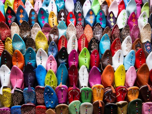 Top Souvenirs From Morocco - Babouche Are Traditional Slippers With Many Patters And Colors