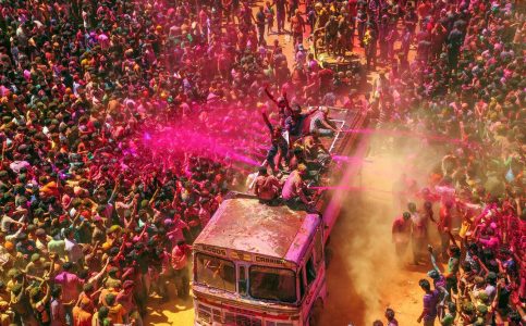 Festivals Around The World - Holi Happens in India and It is A Colorful Festival