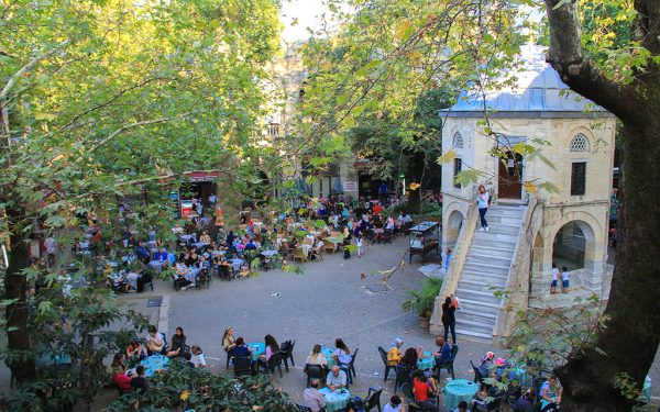 Bursa Cafe - Koza Han is A Beautiful Marketplace With Nice Surroundings