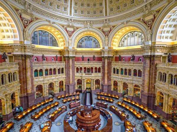 Most Beautiful Libraries in The World - Library of Congress Has More Than 61 Million Manuscripts