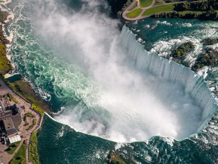 Waterfalls World Famous - Niagara Falls is Located in New York And Ontario Canada