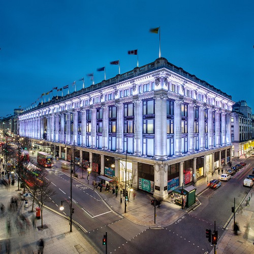 Selfridges is One of The Most Luxurious Malls in London Located on Oxford Street