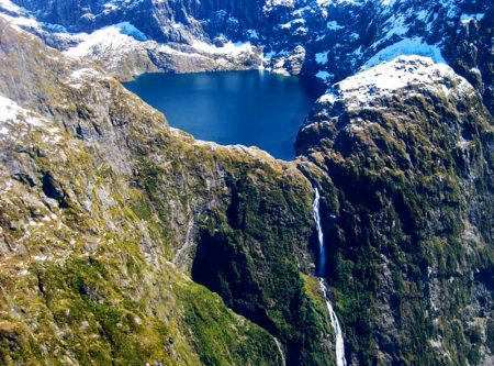 10 Unique Waterfalls Over the Globe - Sutherland Falls is Located in New Zealand