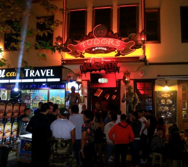 Best Bars in Antalya - The Tudors Arena is Nearby Selçuk in Balıkpazarı Sk