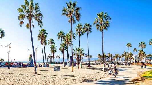 7 Best Attractions in Los Angeles - Venice Boardwalk is Located Right Outside of Santa Monica