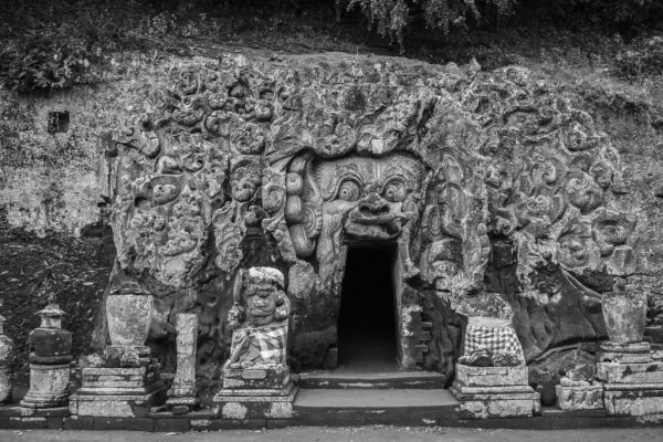 Guide to Bali Tourist Places - Elephant Cave Has Sacred Figures Carved Here