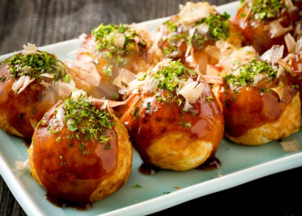 Best Japanese Street Food in Tokyo - Takoyaki are Famous As Octopus Balls