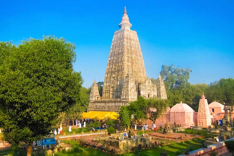The Most Beautiful Temples of India - Mahabodhi Temple is Located in Bodhgaya