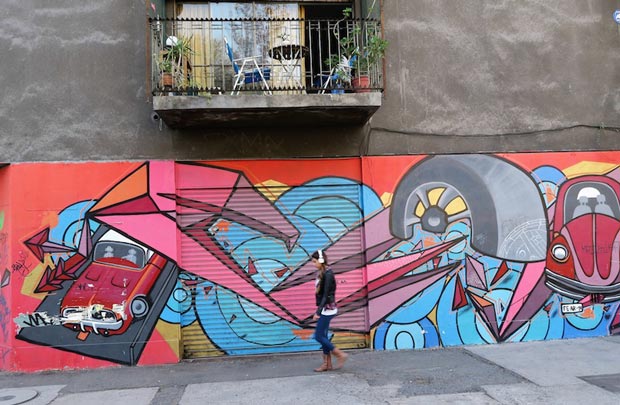 What to Do in Chile For Tourists - Barrio Bellavista Neighborhood is nearby Santiago is Where Artists Live