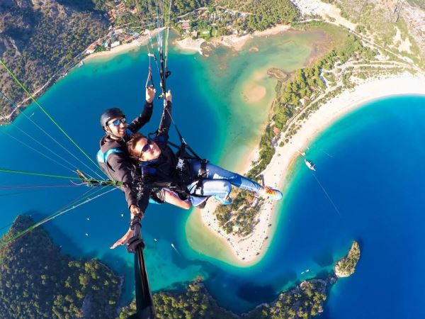 Day Trip to Ölüdeniz - Things to do Consists of Paragliding And Lie Down Next to The Sea