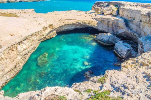 Tourist Attractions of Italy - Grotta della Poesia is Located on Adriatic Coast