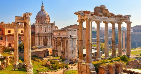 Top Monuments in The World - Roman Forum Was Located in A Valley Between the Palatine Hill and the Capitoline Hill