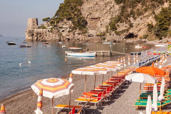 Top Visiting Places in Rome - Positano Spiaggia is Near A Beautiful Village With Colorful Houses