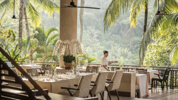 The Most Beautiful Restaurants in The World - Ayung Terrace is Called Rijsttafel As Well