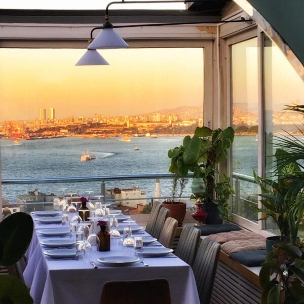 Turkey Travel Tips - Leb-i Derya A Terrace Restaurant With A View Over Bosporus