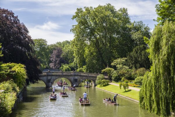 What to Do in UK - Cambridge A Student City Offering Boating on The River Cam