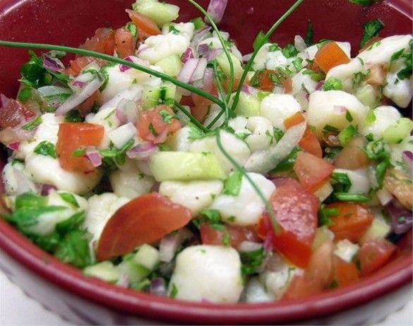 Travel Guide Chile - A Traditional Salad For Vegetarians