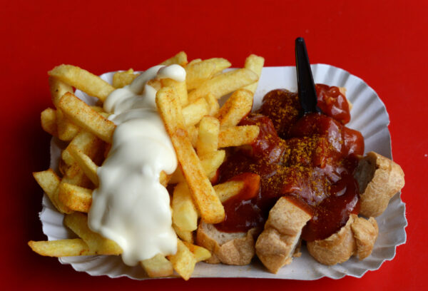 Germany Travel Tips - Currywurst A Savory Sausage Served With Ketchup