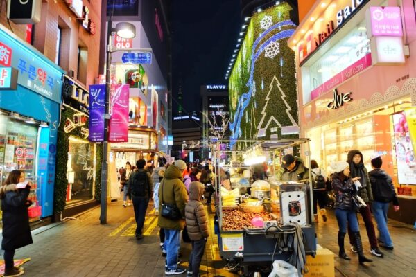 Myeong-dong is One of The Most Popular Shopping Areas - South Korea Travel Tips