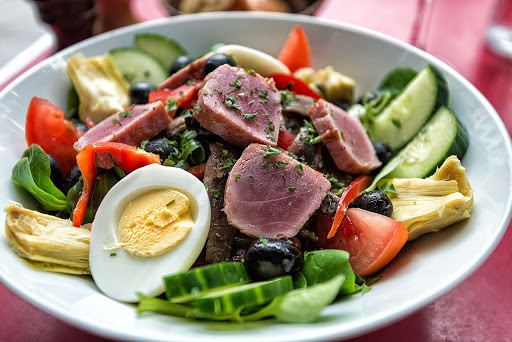 France Tourist Attractions - Salade Niçoise A Light Meal From The Provence Region