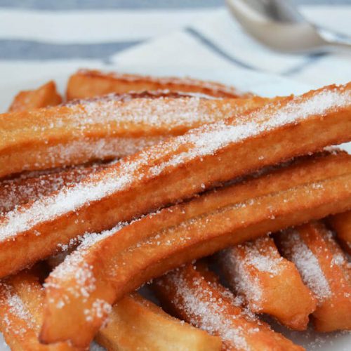 Travel Guide Cuba - Churros A Sugar-Covered Pastry With Hot Chocolate