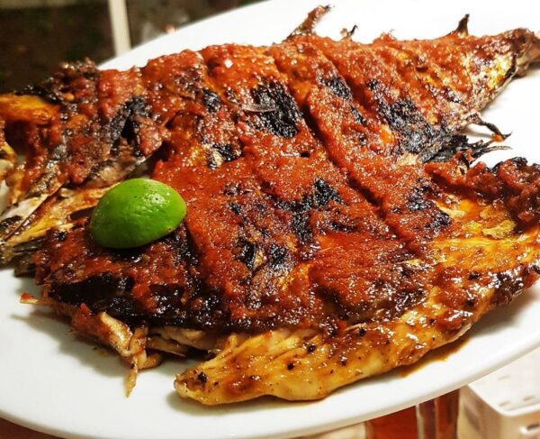 Indonesia Travel Tips - Ikan Bakar A Grilled fish Dish Served With Soy Sauce