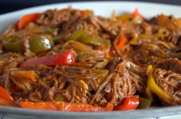 Travel Guide Cuba - Ropa Vieja Cooked With Tomato Sauce Eaten With Rice