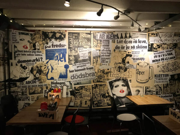 Top Cafes in Stockholm - Kafé 44 For Left And Anarchist Leaning Musicians