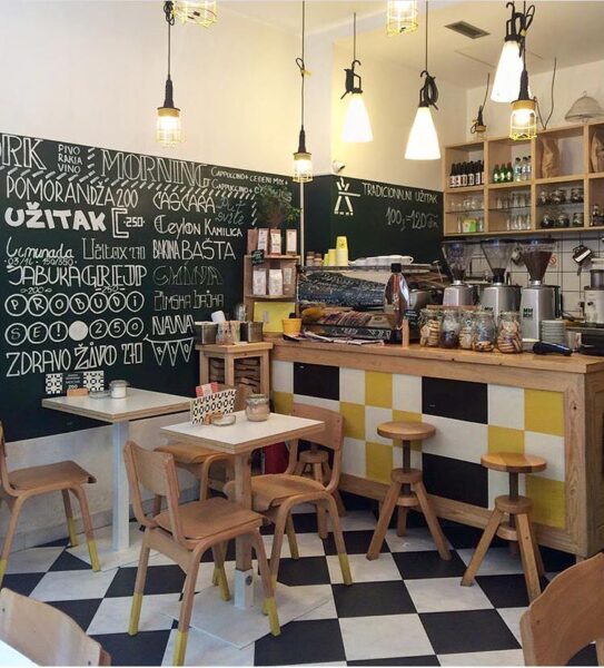 Top Coffee Shops in Belgrade - Uzitak Coffee Selection & Delights A Very Creative Cafe