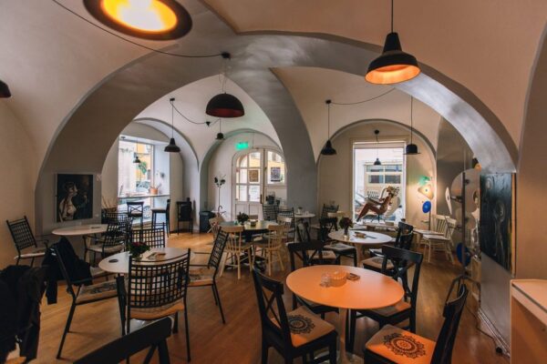 Top Cafes in Zagreb - Kavana Lav is Located Near Stone Gate And Has An Art Gallery