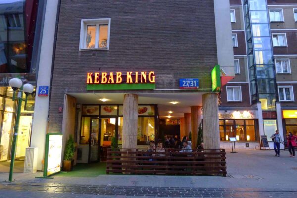 Cheap Restaurants in Warsaw For Tourists - Kebab King Best Place to Get Kebab And Middle Eastern Food