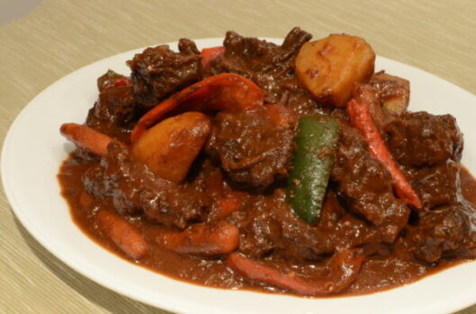 What To Do in Asia - Kaldereta A Stew With Tomato Sauce And Beef