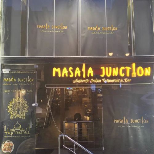 Masala Junction Indian Restaurant Found on Abdulkarim Ali-Zadeh Street
