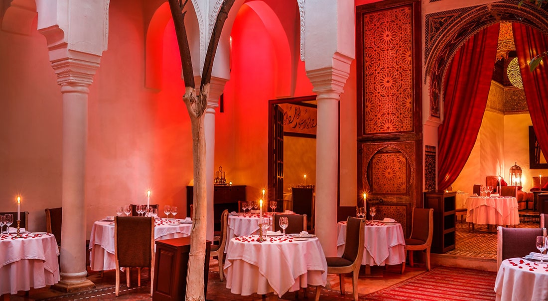 Top Restaurants in Marrakesh - Dar Zellij is Part of Marrakech Riads Houses