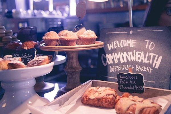 CommonWealth Coffeehouse & Bakery Opened in 2015 in Davis Court in Alamo Heights - Top Coffee Shops in San Antonio