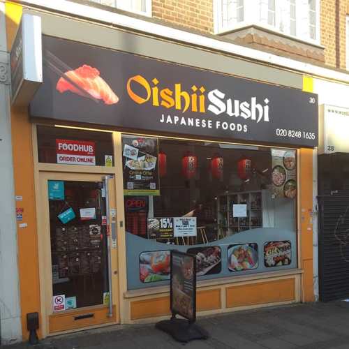 Oishii Sushi is Very Close to Hendon Central Station - Finding the Best Sushi in London