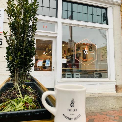 Best Coffee Shop and Cafes in Richmond VA - The Lab by Alchemy Coffee Found in VCUArts Depot
