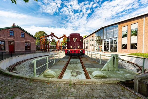 Spoorwegmuseum is Located in the Old Maliebaan train Station