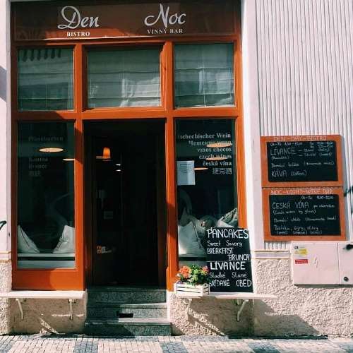 Den Noc is Located in The Old Town Famed for its Pancakes and Coffee Drinks