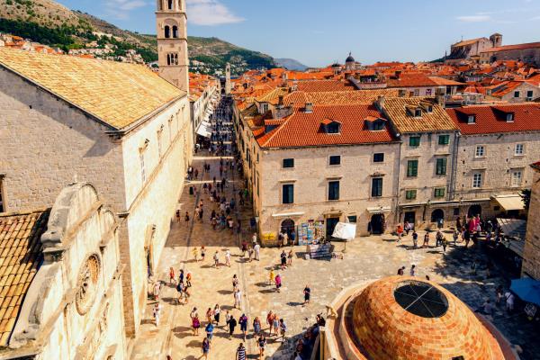 Best things to Do in Dubrovnik Oldtown - Having a walk Along Stradun Main Street