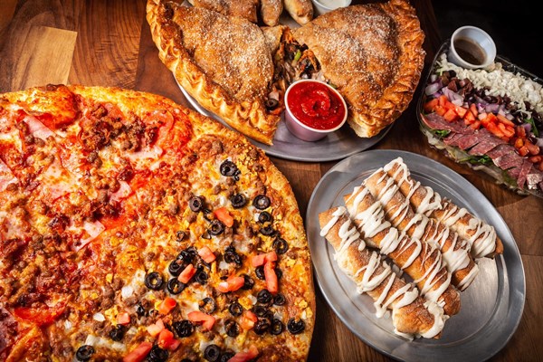 River City Pizza on East Sprague Avenue Offers Heart Pizzas, Calzone and Stromboli