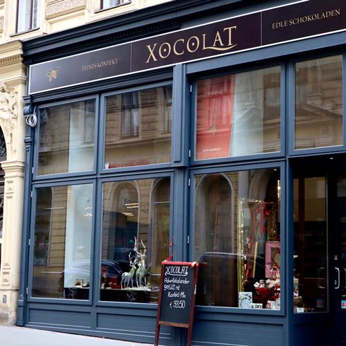 Xocolat Manufaktur is located in The Fashionable Rossau District Selling High-Quality Chocolates