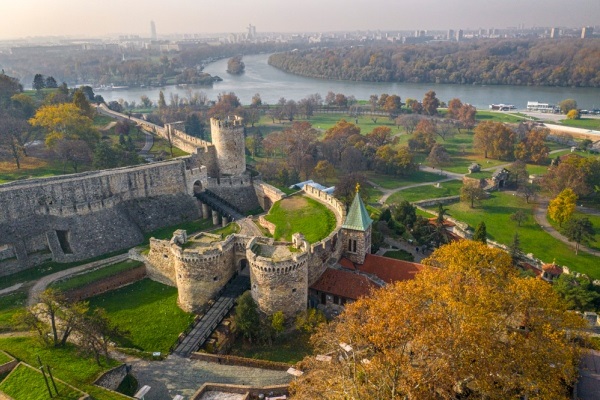 The Famous Belgrade Fortress Located in Upper Town Area - Top Attractions in Belgrade