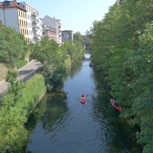 Another one of Things to Do in Leipzig During Daytime is to Take a Boat Trip Along the Karl-Heine-Kanal