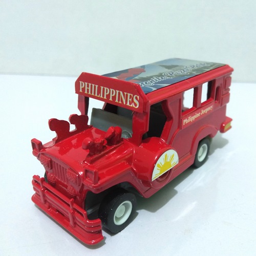 Toy Jeepney Miniature Cars is Similar to the Tuk Tuk Cars from Thailand