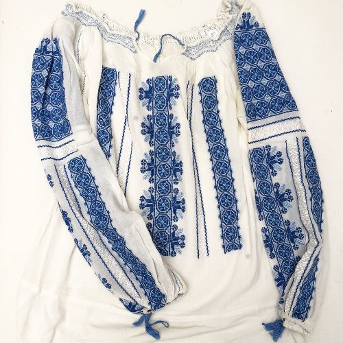 Traditional Romanian Blouse Known as IE are Worn Traditionally by Both Women and Men