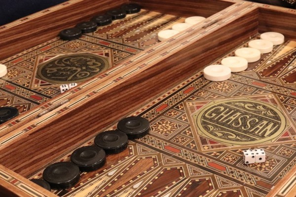 Famous Souvenirs from Lebanon - Backgammon or Tawle Board Game
